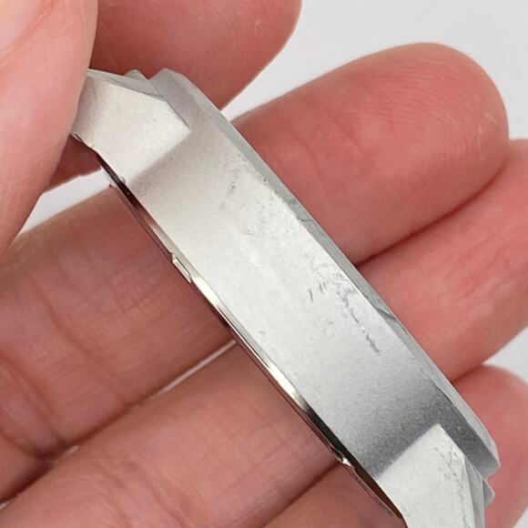 BREDA 5-0170531 Watch Men White Dial Silver Tone Brown Leather 39mm - Picture 8 of 14